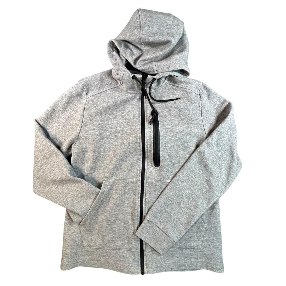 Member's Mark Everyday Full‎ Zip Active Hoodie Mens Small Gray Sweatshirt